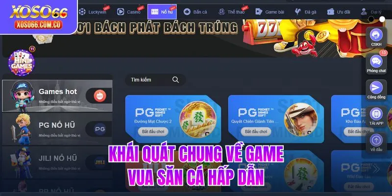 Khái quát chung về game Vua Săn Cá hấp dẫn